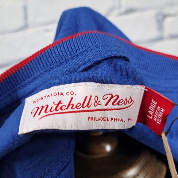 NWT Mitchell & Ness New England Patriots Franchise Player Henley Shirt NFL Large - Picture 13 of 15